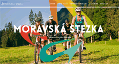Desktop Screenshot of moravska-stezka.cz