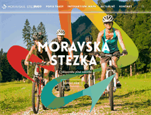Tablet Screenshot of moravska-stezka.cz
